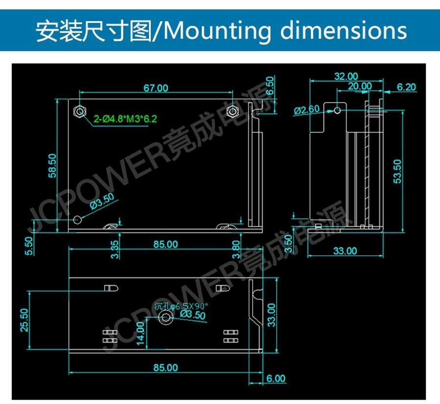 12V 2A 24W DC Regulated Switching Power Supply LED Strip CCTV Monitor PSU