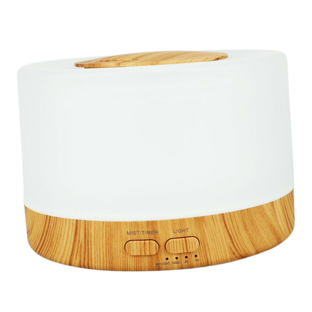 Cool Mist Humidifer Diffuser Spa Living Room Bedroom Home UK Wood Grain