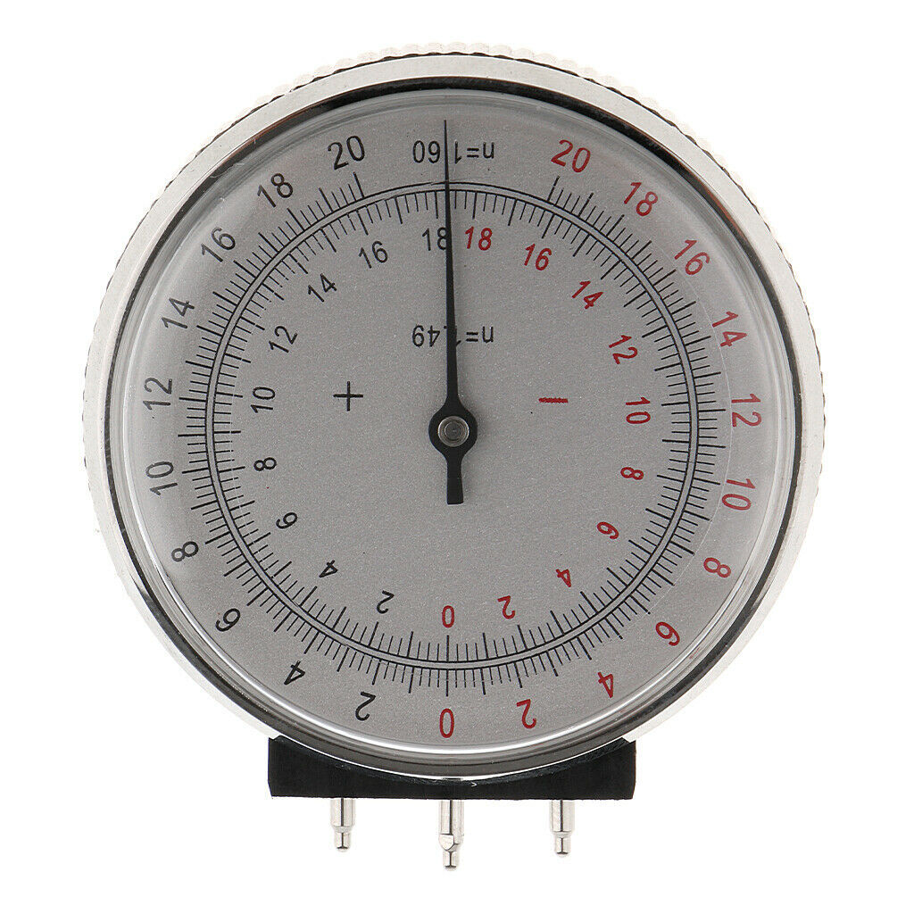 2X Ophthalmic Lens Clock Base Curve Optician Lens Curvature Measure Gauge + Box