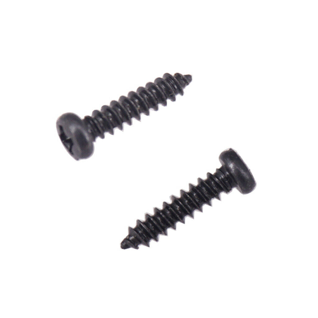 Iron 100 Pieces Tuning Peg Mounting Screws Pack for Electric/Acoustic Guitar