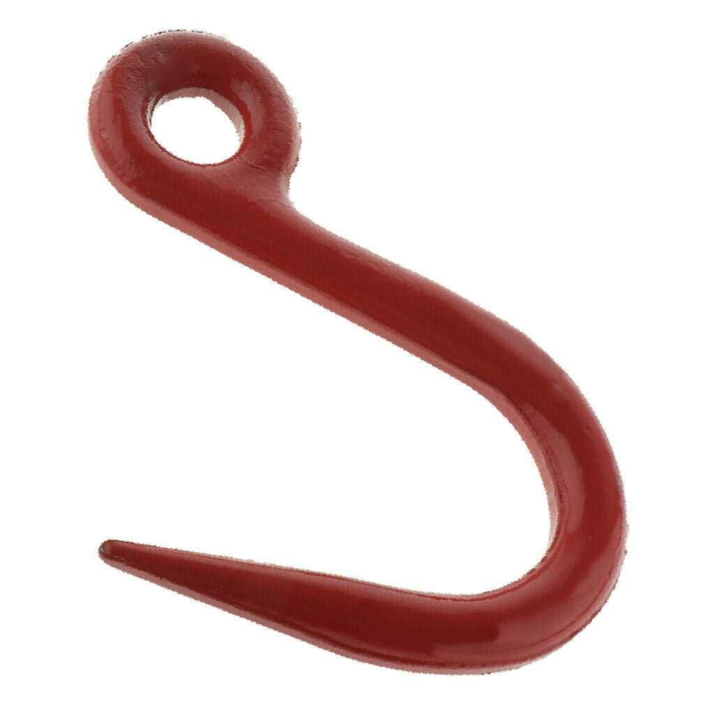 Eye Foundry Hooks Red Painted Lifting Accessory, 2204lbs Working Load