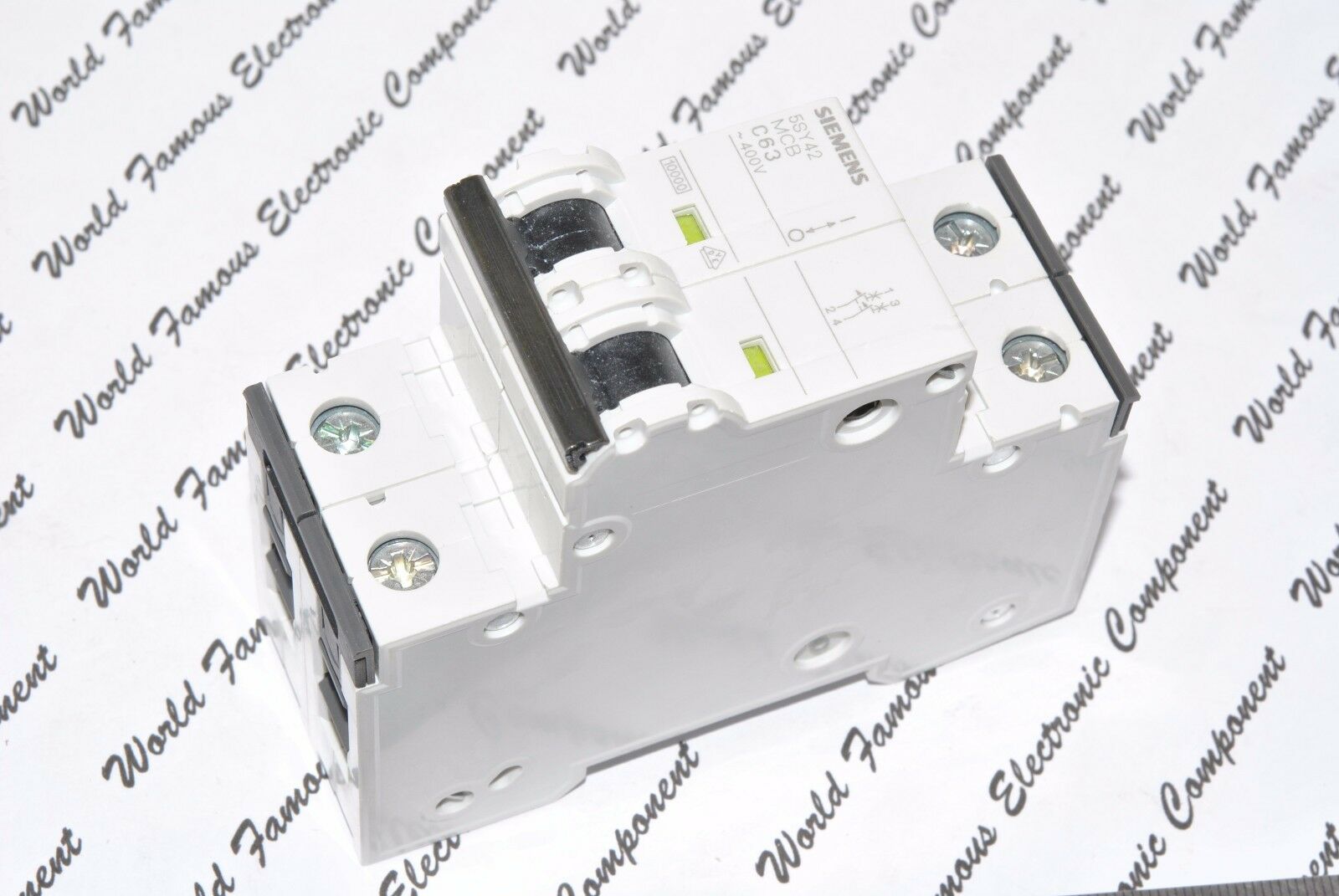 1pcs - SIEMENS 5SY4263-7 5SY42-MCB-C63 63A 2P Circuit Breaker