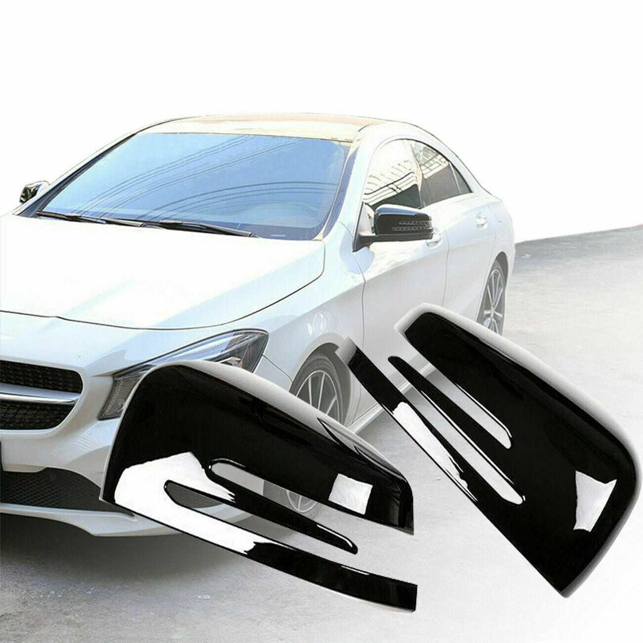 Car Reversing Mirror Shell Wing Rear View Mirror Cover For Mercedes-Benz C-Class