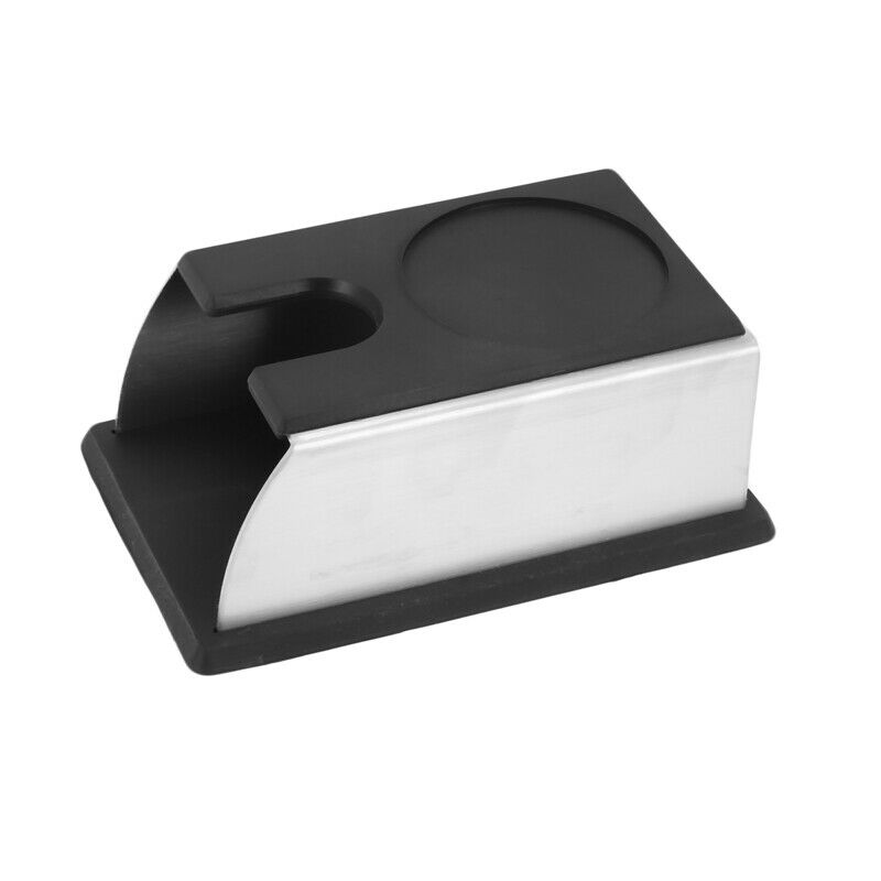 Sturdy Stainless Steel Silicone Espresso Coffee Tamper Stand Barista Tool TampO4
