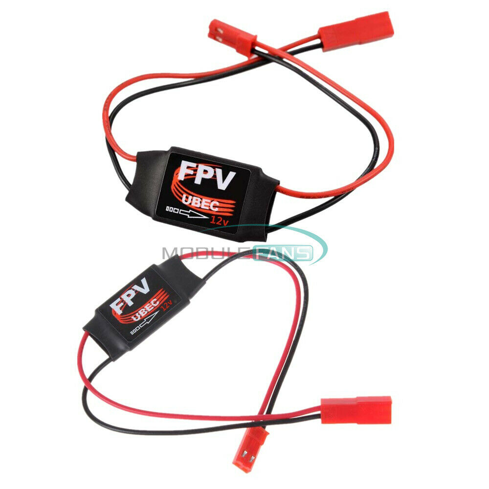 DC-DC 3A 12V Step Down Converter Module Mini UBEC FPV 4-6S Lipo For RC Air Plane