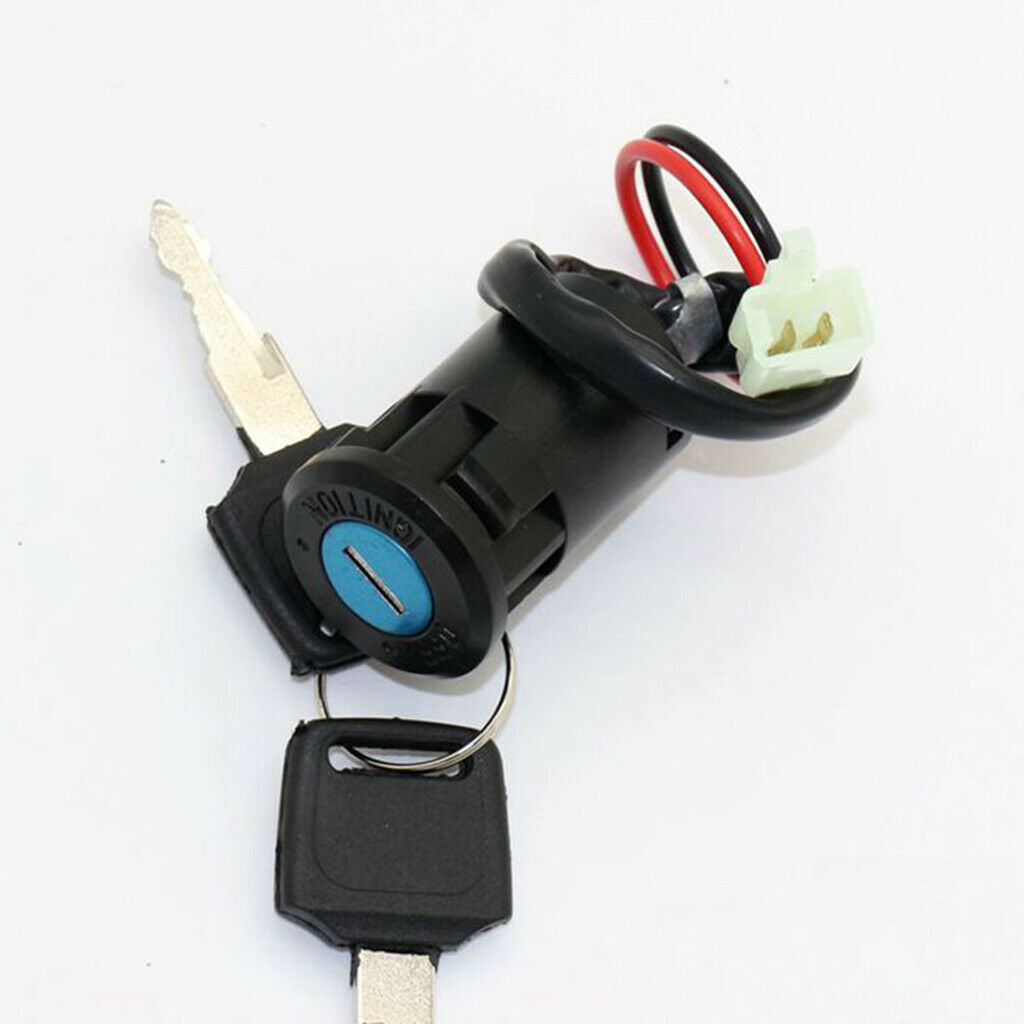 2 Wires Ignition Key Switch for Motorcycle ATV Pocket Bike Folding Bicycle