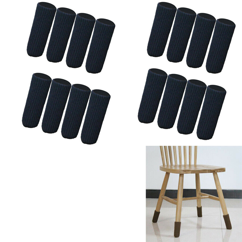 Chair Leg Socks - 16 Pcs Knitted  Socks Chair Leg Floor