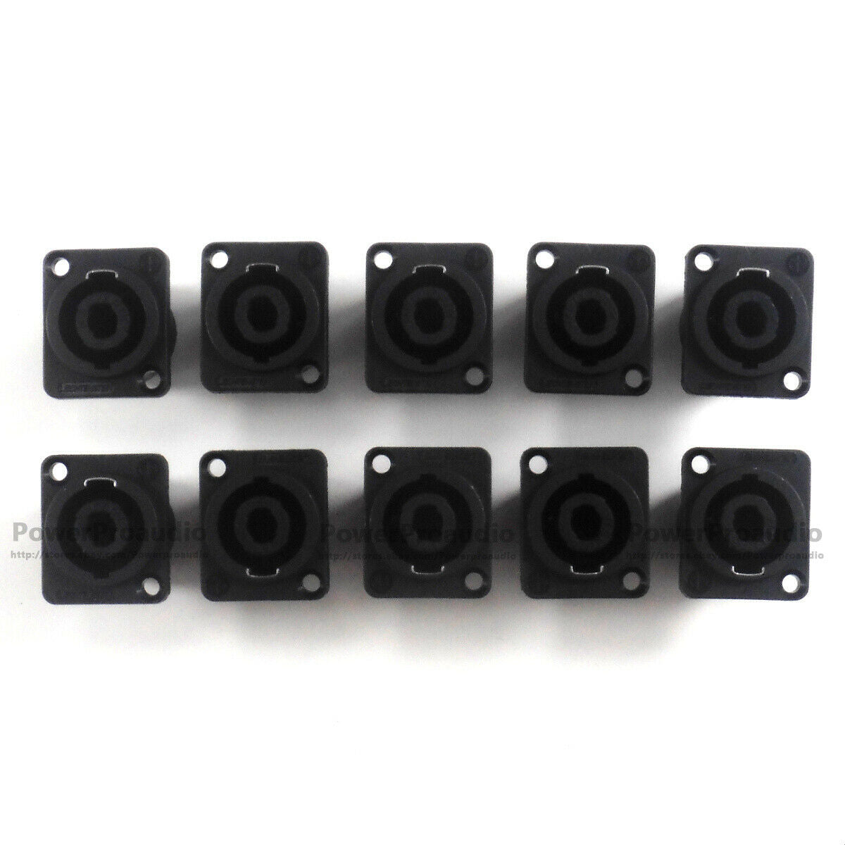 10pcs Plastic NL 4 MP Female SpeakON Receptical