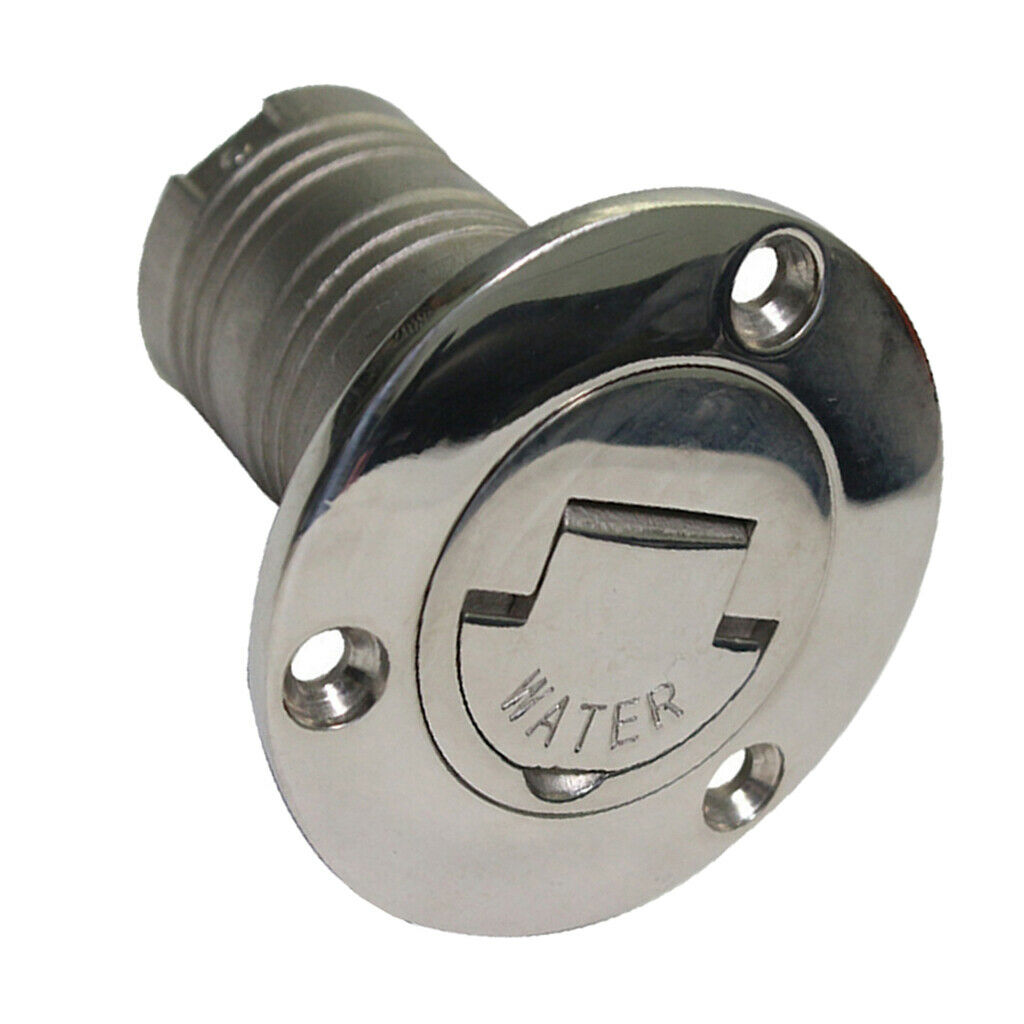 Steel Deck Fill Filler Keyless   38mm 1.5" Gas Caravans Marine Boat Yachts