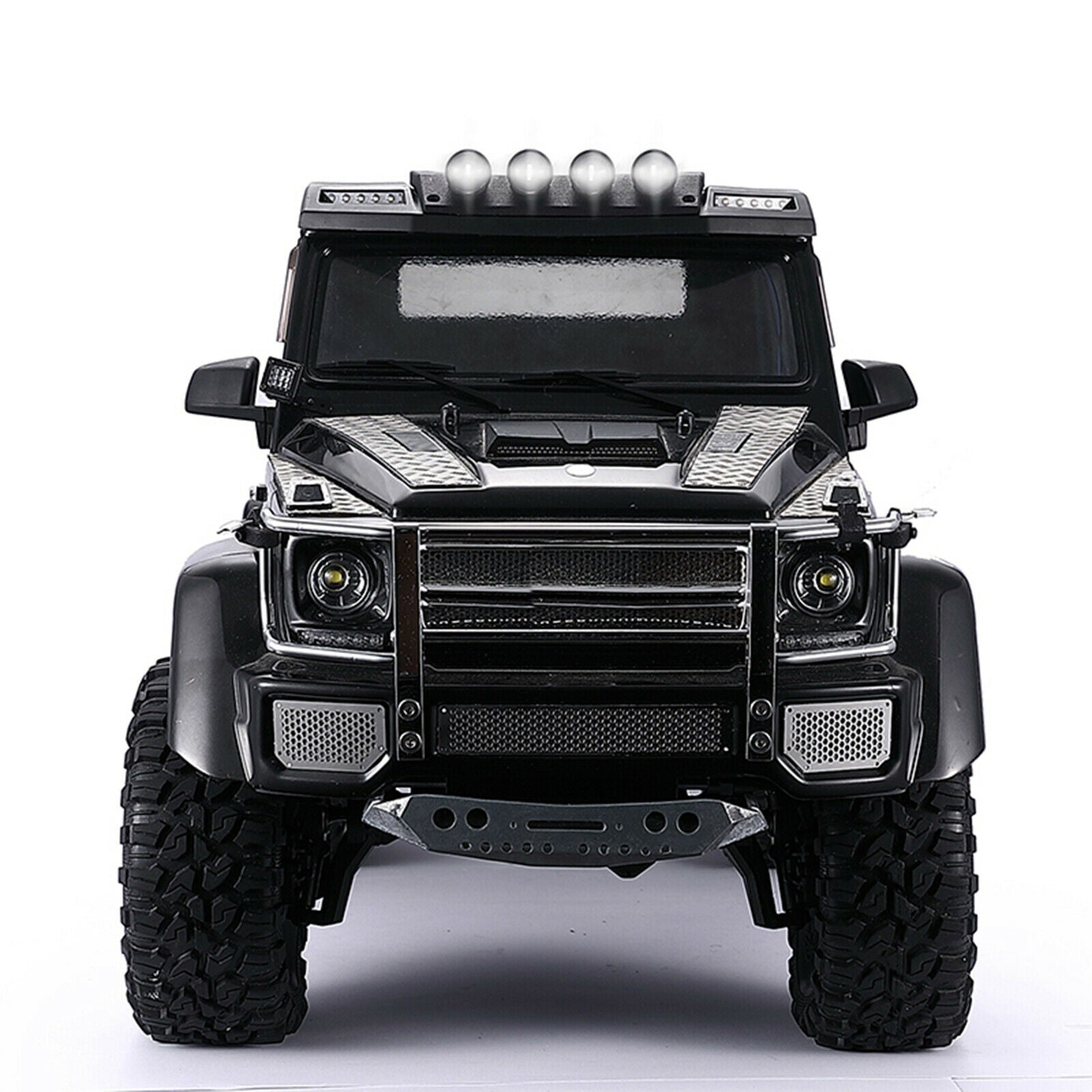 RC LED Roof Light Headlight Fit for TRX4 TRX6 G63 G500 1:10 RC Crawler Car