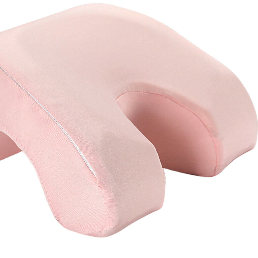 Office Nap Pillow Memory Foam Head Neck Pillow Travel Pillow Cushion Pink