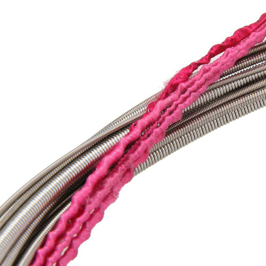 Set of 5 steel strings for 5 strings bass guitar Large spare parts New