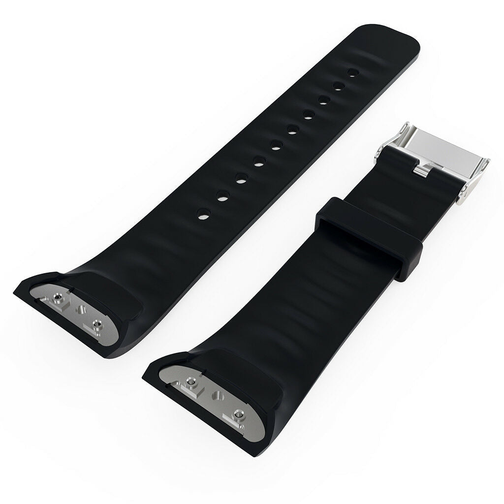 Silica Wrist Band Bandage Strap Bracelet For   Gear Fit2 Watch Black