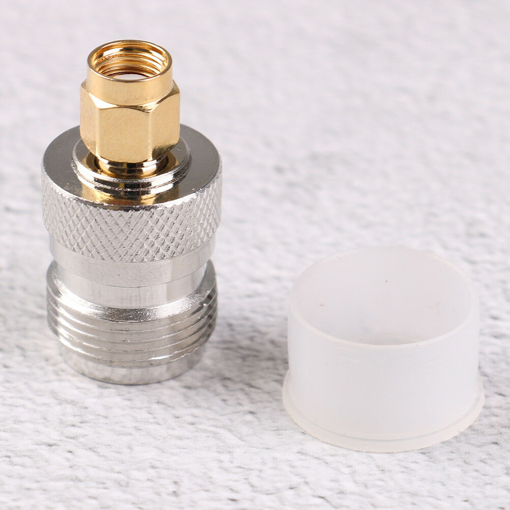 Metal N Female jack to SMA Female plug straight RF connector adapter Xz