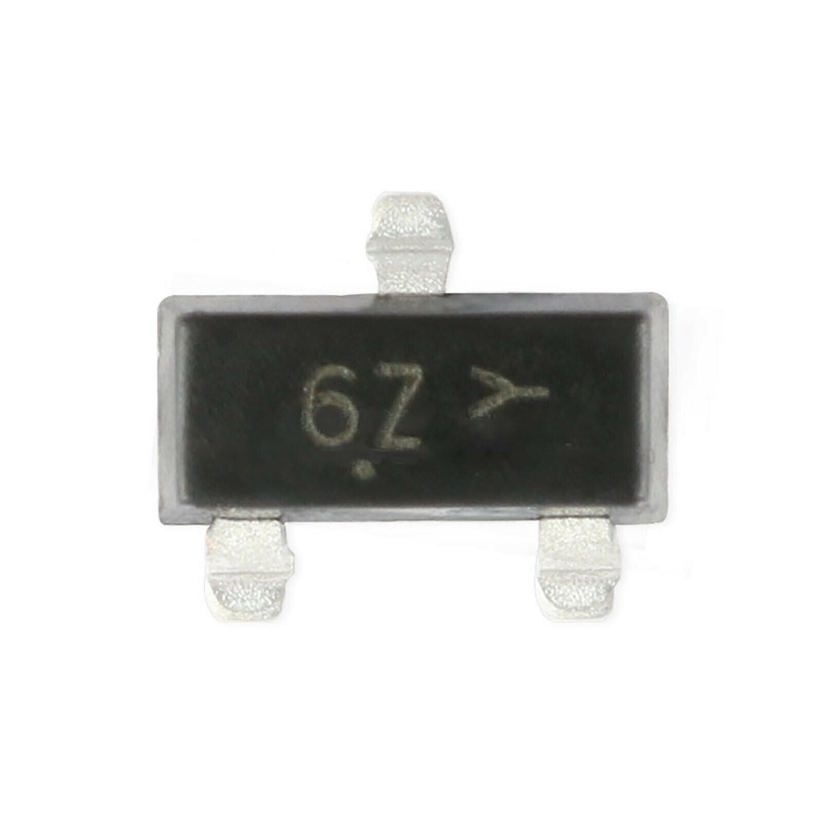 10Pcs MMBF170LT1G Transistor 6Z SOT-23 N-Channel 60V/500mA SMD Power MOSFET
