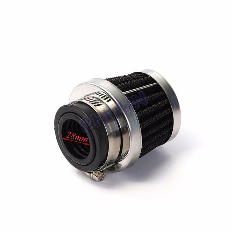 4 Pack 28mm Air Filter Pod For Motorcycle Scooter ATV Dirt Bike Go kart Buggy