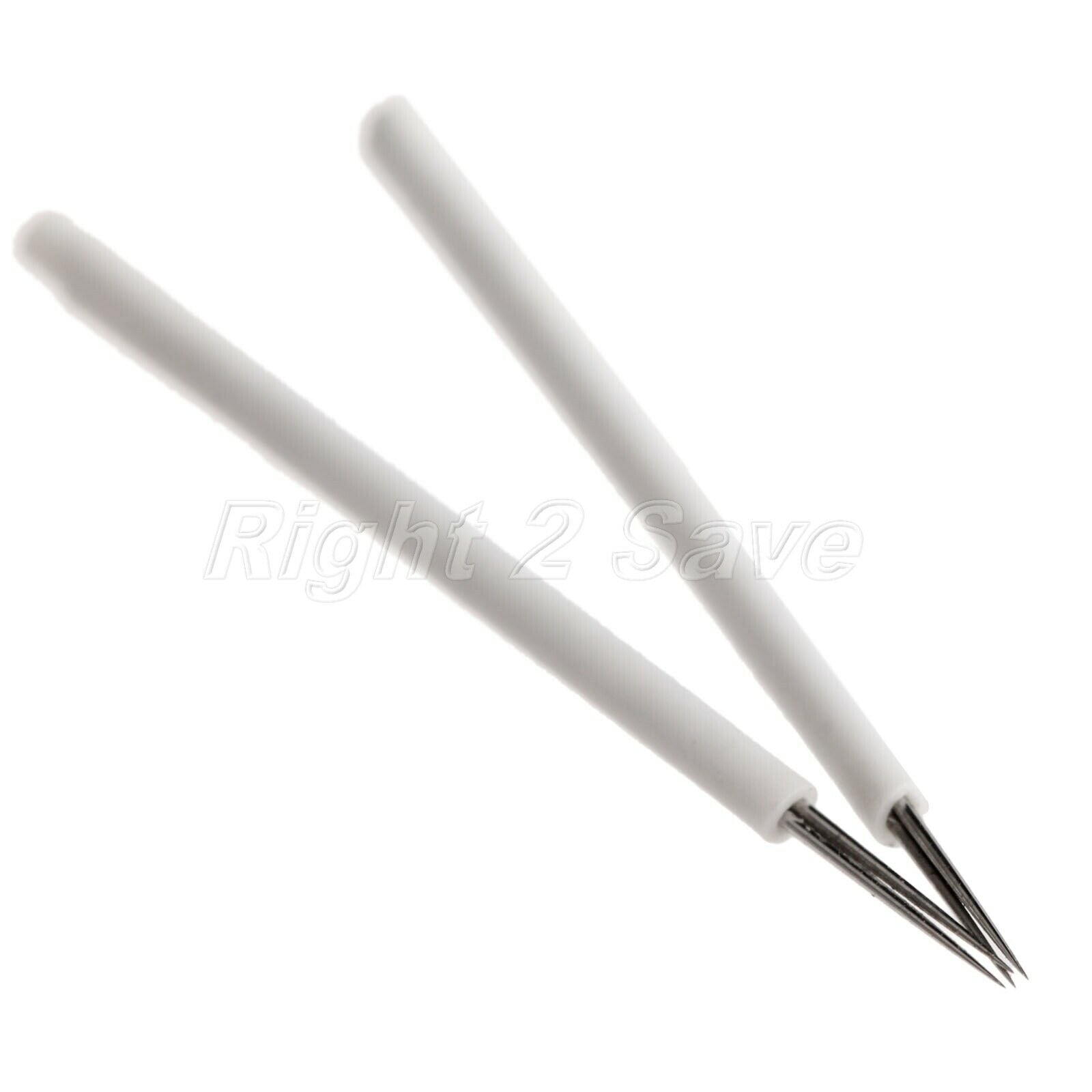 3 Pin Round Fog Eyebrow Needles 10/50Pcs Machine Microblading Manual Tattoo Pen