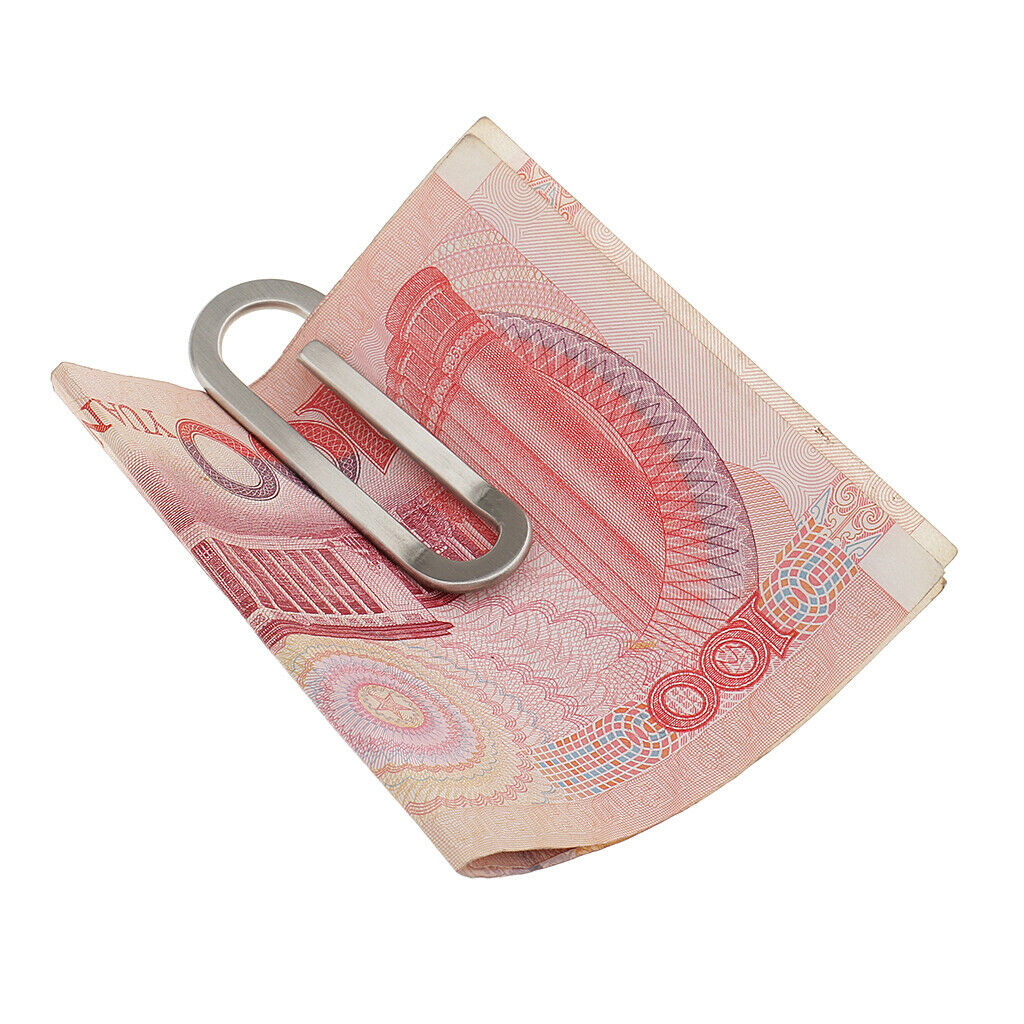 6x / Set Stainless Steel Money Clip  Money Clip