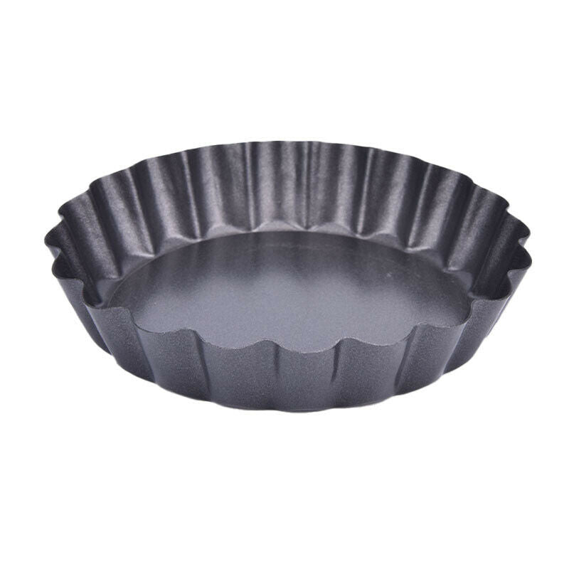 Mini Pie Muffin Pan Non-Stick Pan Mold Pie Removable Loose Bottom Round BakeFCA