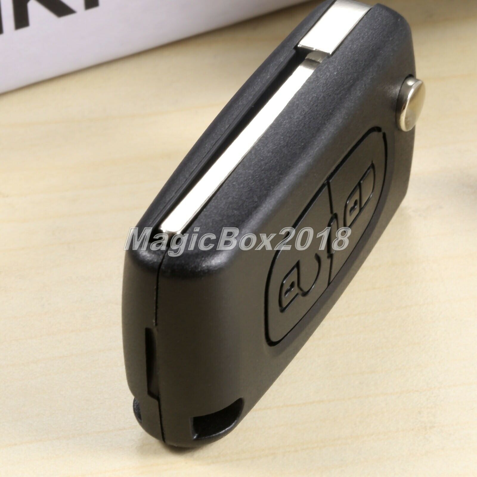 2Pcs Remote Key D46 PCF7941 Chip VA2 Uncut Blade Fit For Car CITROEN C2 C3 C4 C5