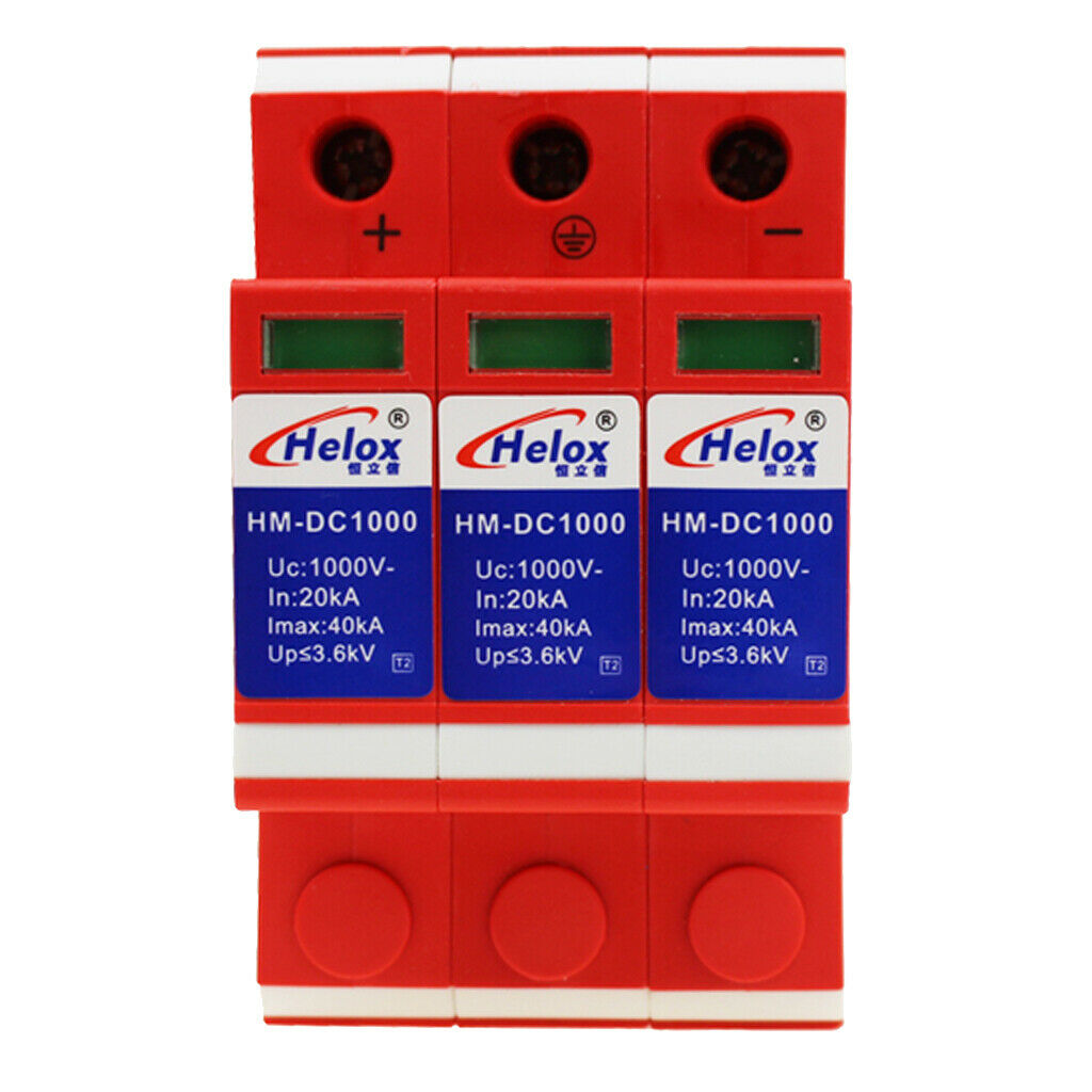 Solar Power Supply Surge Protector, SPD  Arrester For Solar Systems