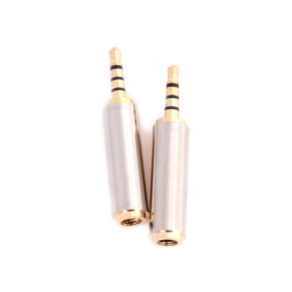2pcs Headphone Converter Plug 2.5mm Male to 3.5 mm Female audio Adapte.l8