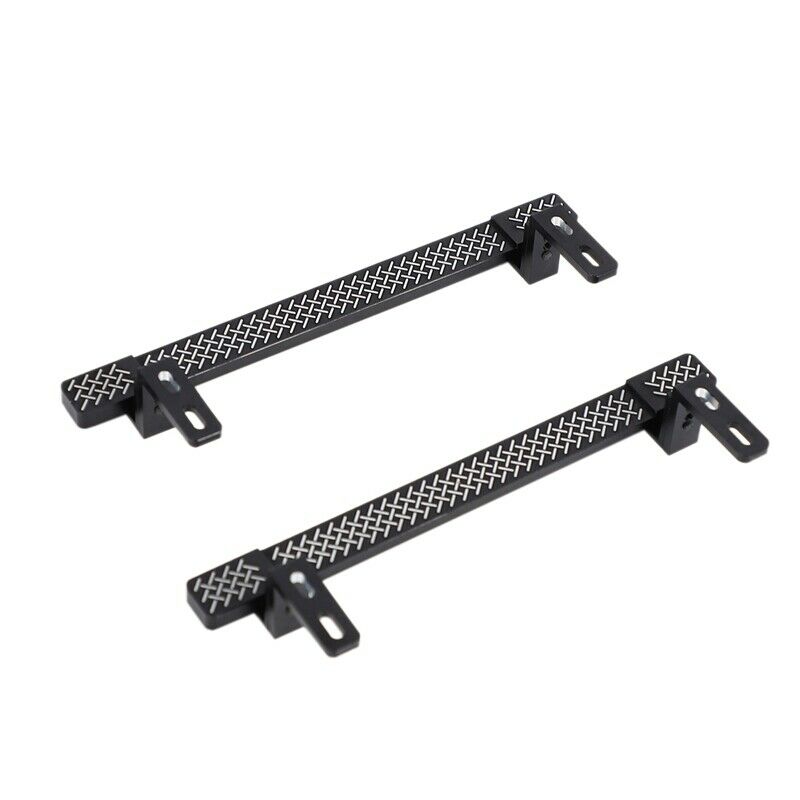 2X(1/10 RC Cler Aluminum Alloy Side Step Rock Rail for Traxxas -4 X9N6)