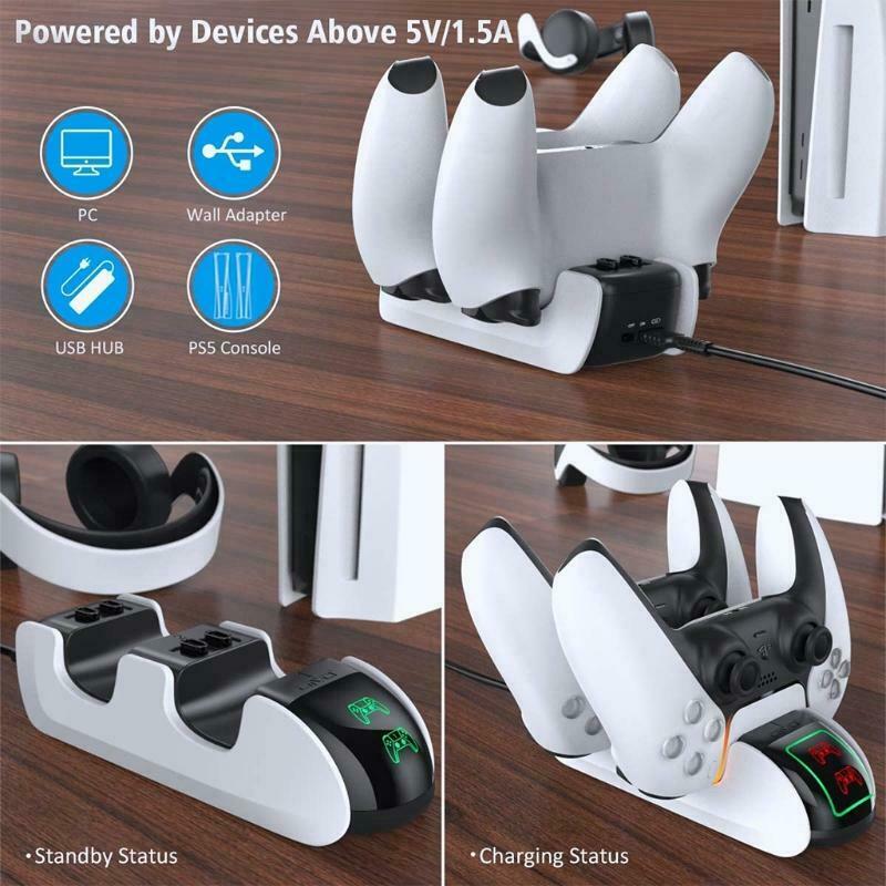 For PS5 Charging Station for DualSense Controllerï¼ŒController Charger Station