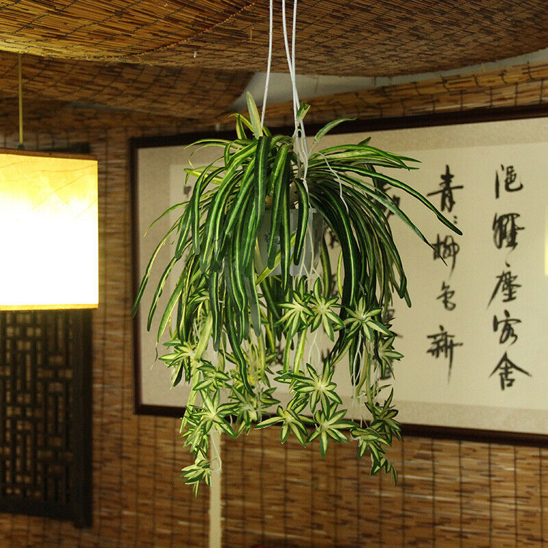 1Pc Chlorophytum Comosum Faux Greenery Hotel Decor Artificial Spider Plant
