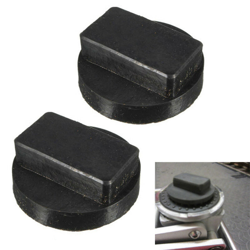 2Pcs Car Rubber Jacking Jack Pad Adapter Tool Fit For BMW Seriers Mini Pretty