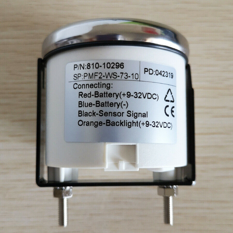 52MM Fuel Level Gauge With 6.5inch Sender 73-10ohm 9-32V For Car Boat Motorcycle