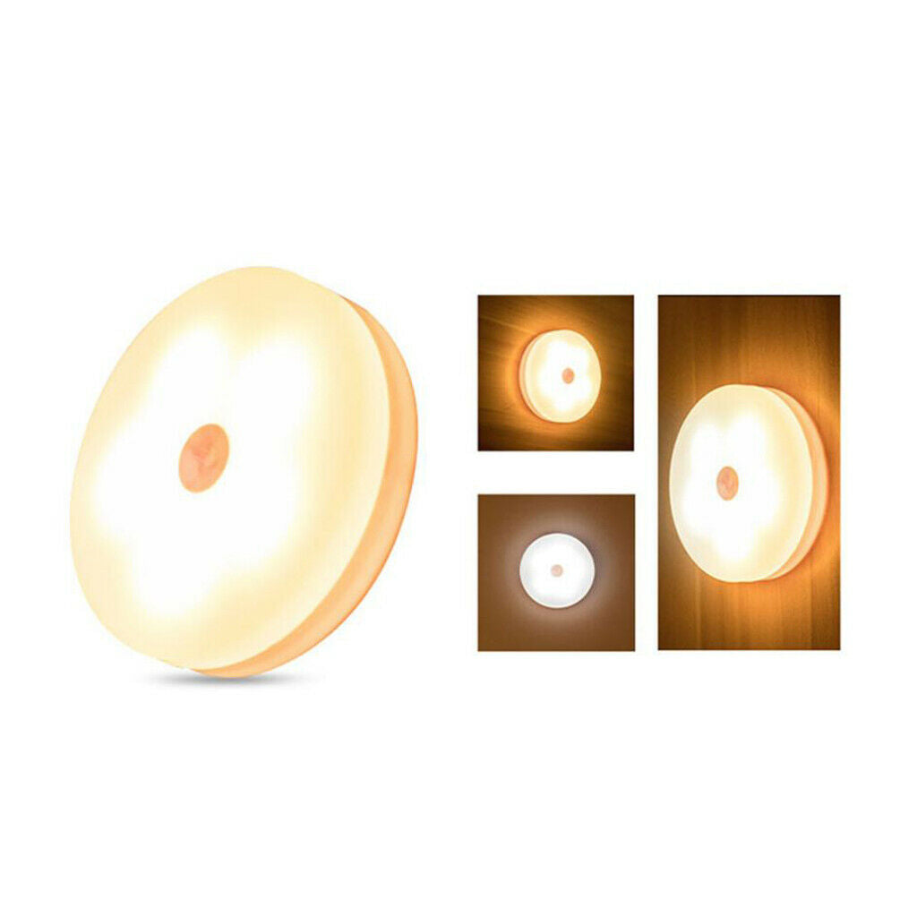 Mini LED Night Light Bedside Night Light For Home Bedroom A-Battery Powered