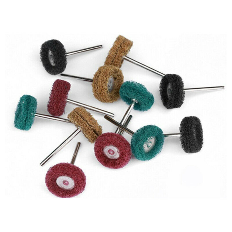 40 Pack 1 inch 25mm Abrasive Wheel Buffing Polishing Wheel Set For Rotary Tool