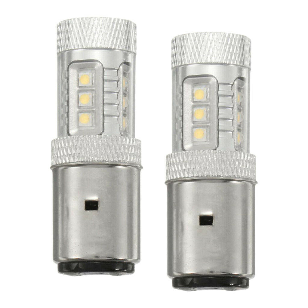 2 Pieces H6 BA20D 80W 16LED Automative Lighting for Car