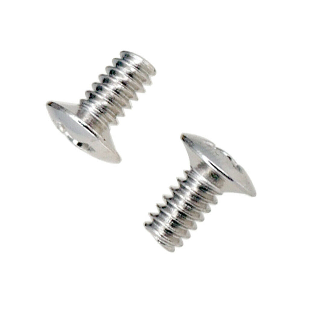 20 X Iron Guitar Switch Mounting Screws Tuners Gear Nuts For Guitar
