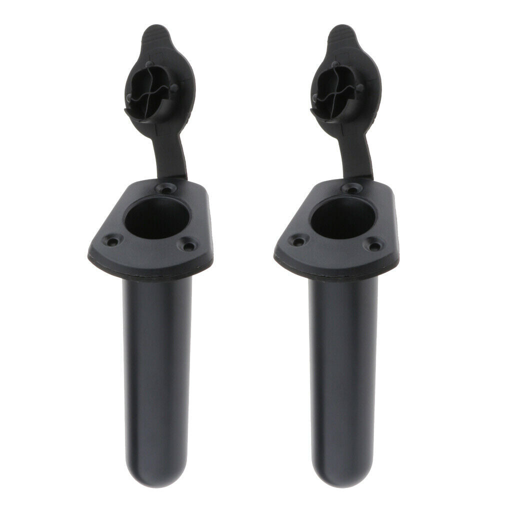 2x Recessed Fishing Rod Holder for Kayak Tube Accessories for