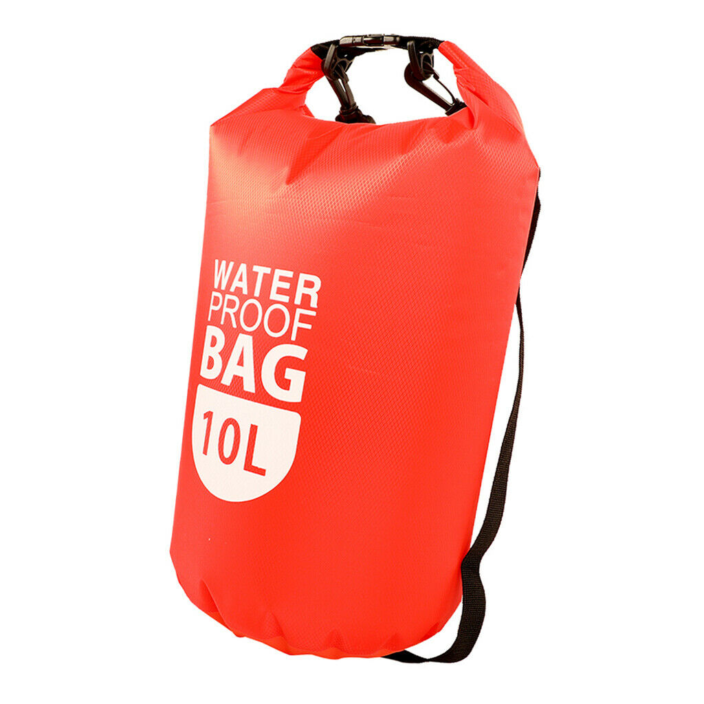 10L Waterproof Dry Bag Sack Pack for Rafting Canoeing Diving Swim Red