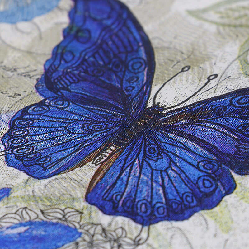 20X Napkins paper Decoupage Tissue Purple Flowers Butterfly wedding birth giS RM