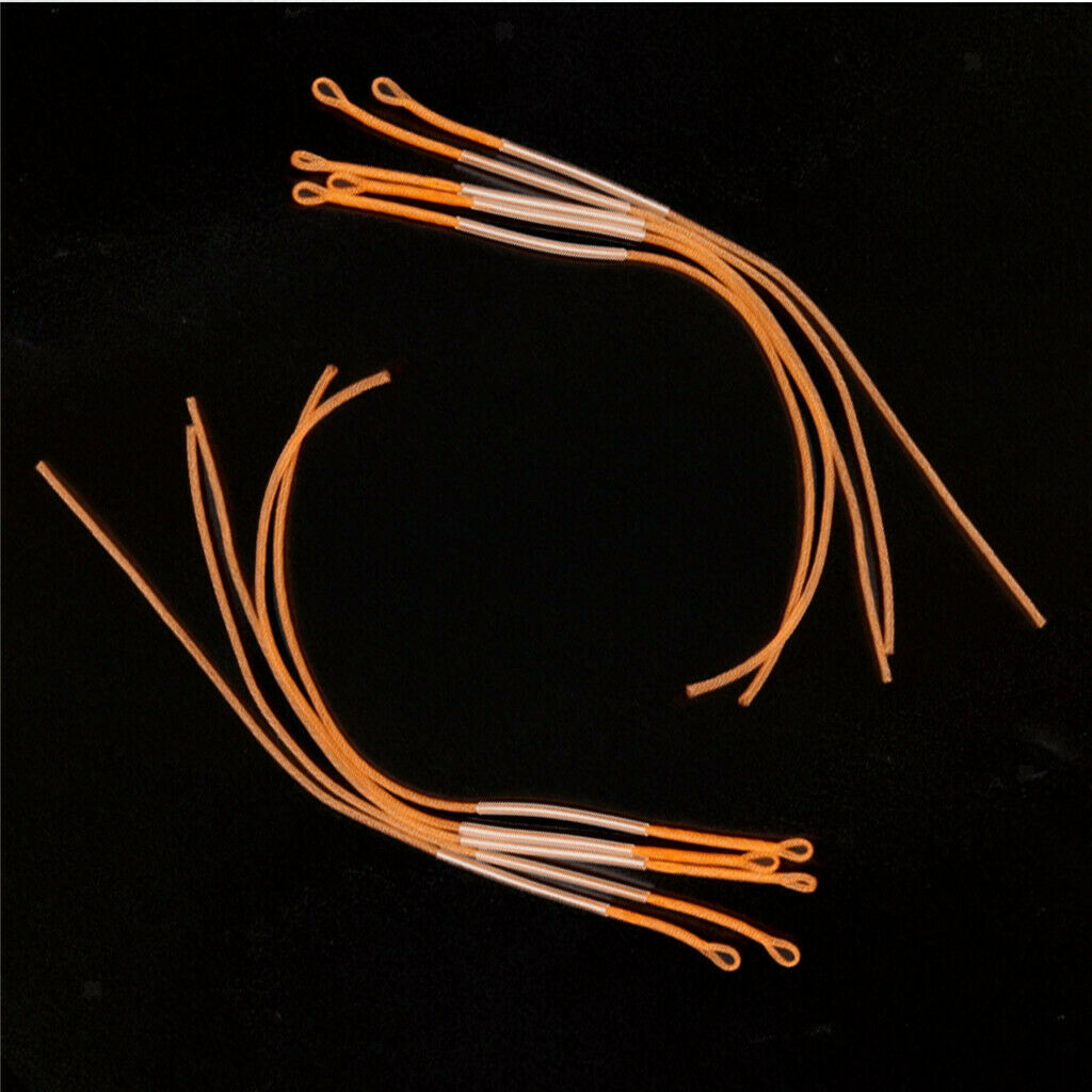 Set of 20 Pieces, Nylon Braided Fly Fishing Line, Loop Connectors Leader Loops