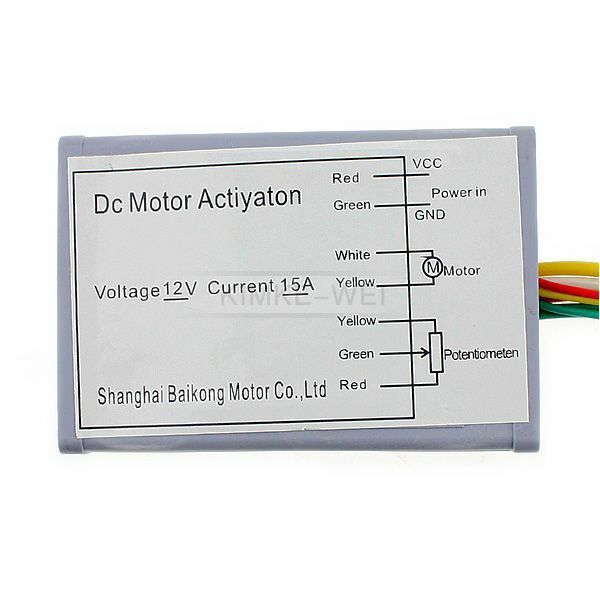 12V 15A DC Motor Speed Control PWM HHO RC Controller