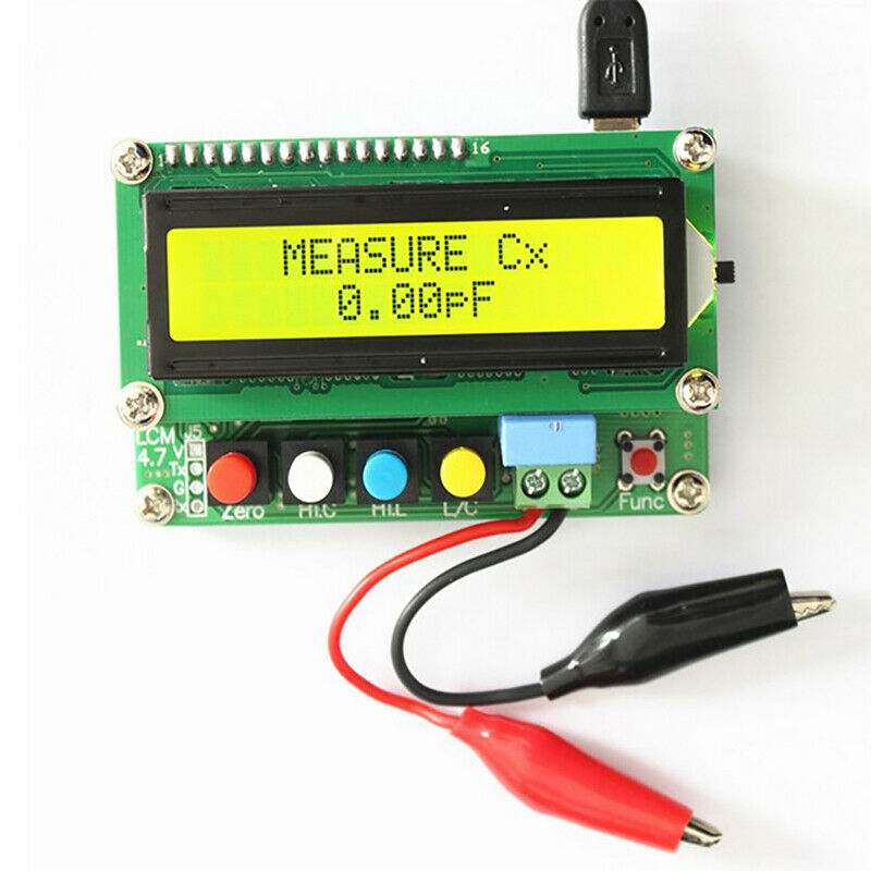 Digital LC100-A LCD High Precision Inductance Capacitance L/C Meter Tes LpC FT
