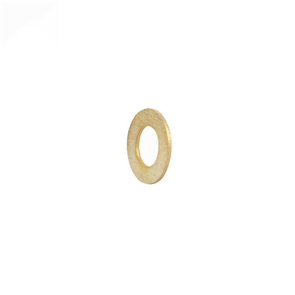 250Pcs Brass Flat Washer Brass Flat Washer Meson Pad M3 M4 M5 M6 M8 M10 Solid Br