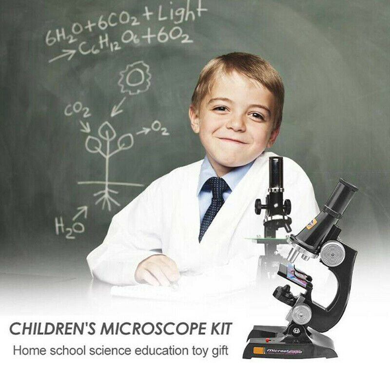 Children's Education Kids Junior Microscope Science Lab Set Educational