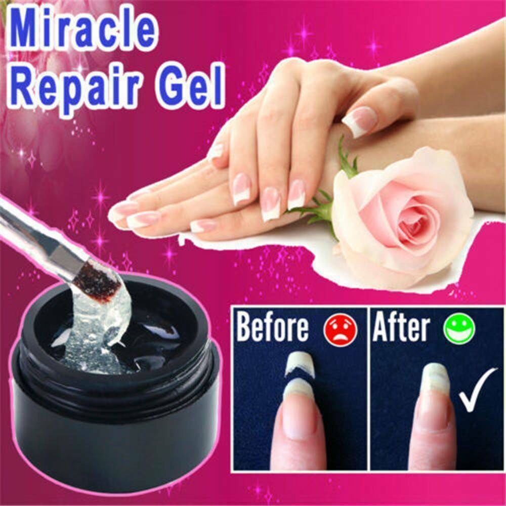 2020 Cracked Nail Repair Gel Broken Damage Nails Strengthens And Repair Glue