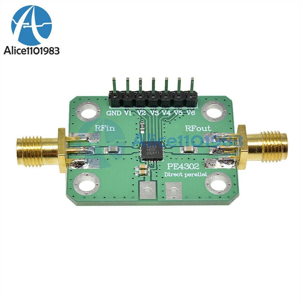 1MHz-4GHz PE4302 Numerical Control RF Attenuator Module Parallel Immediate Mode