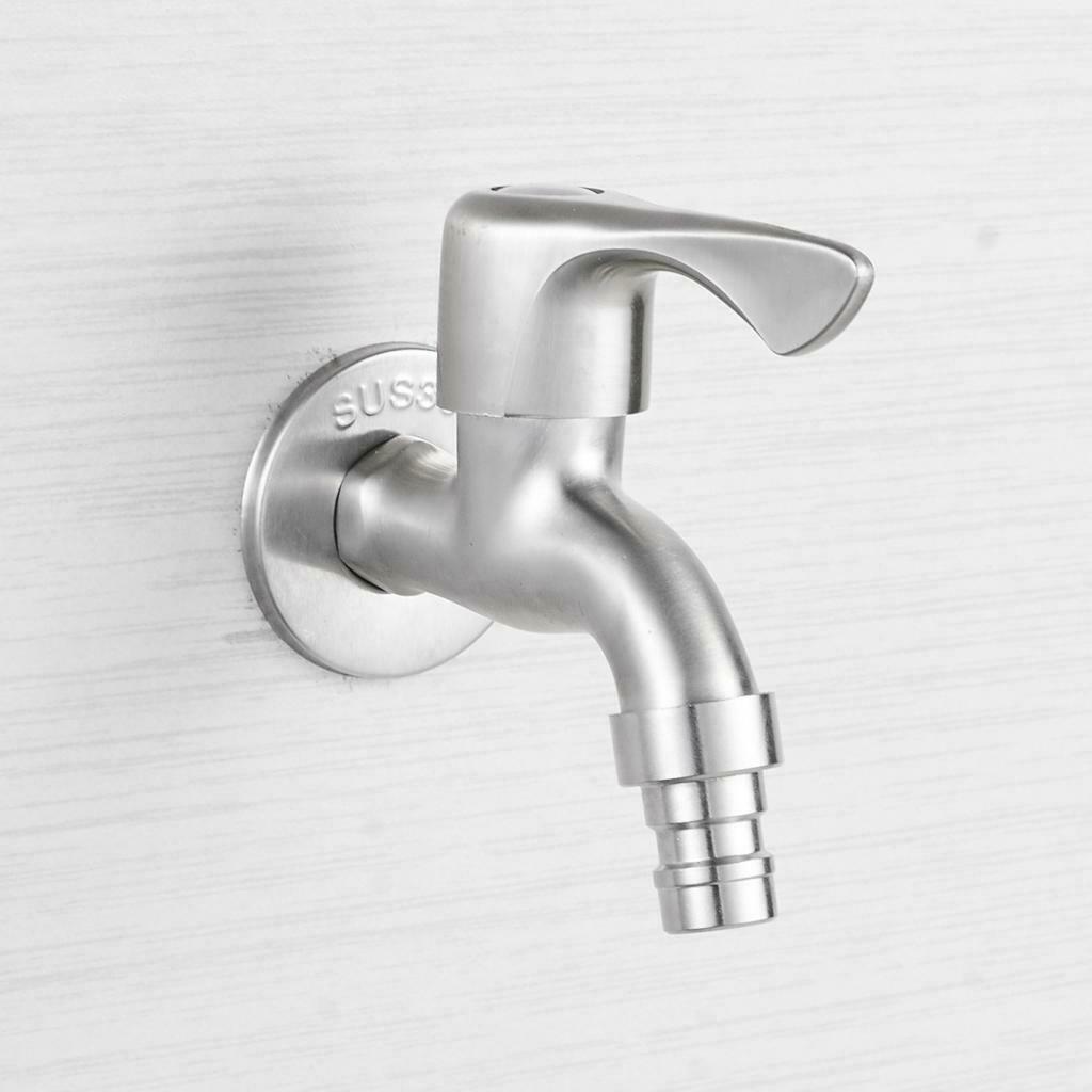 Cold Water Tap Stainless Steel Household Washing Machine Tap for Washing Machine