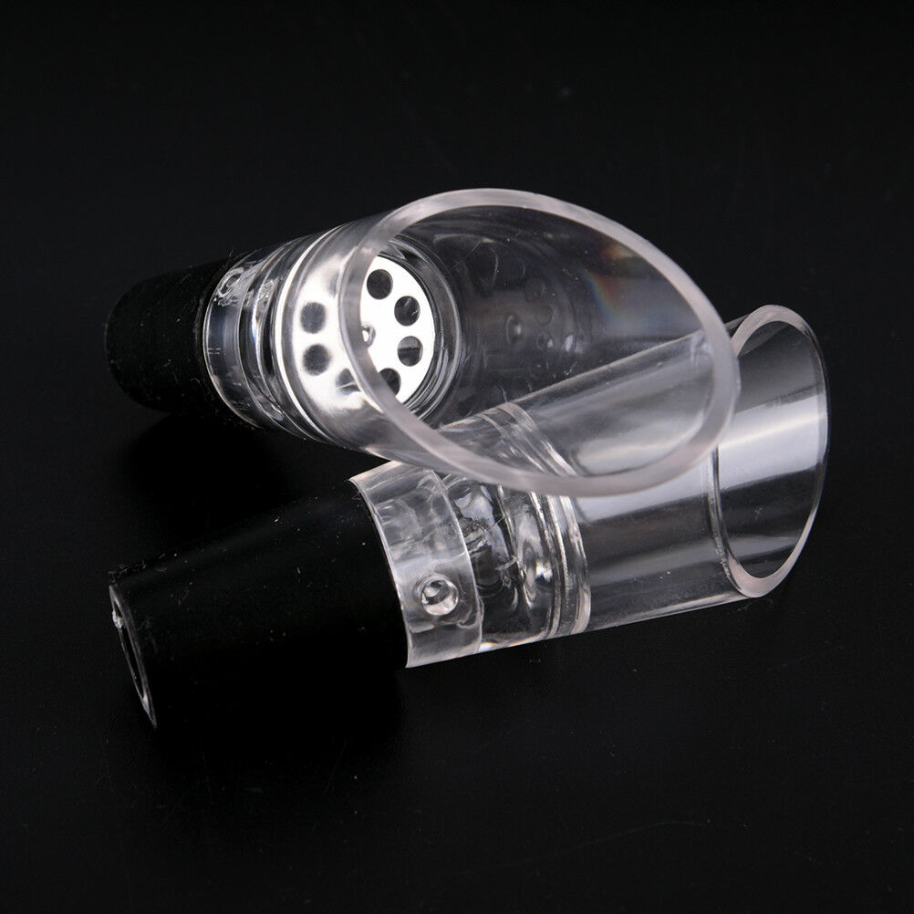 1pc Wine Aerator Pour Spout Acrylic Decanter Pourer Aerating Bottle Stopp.l8