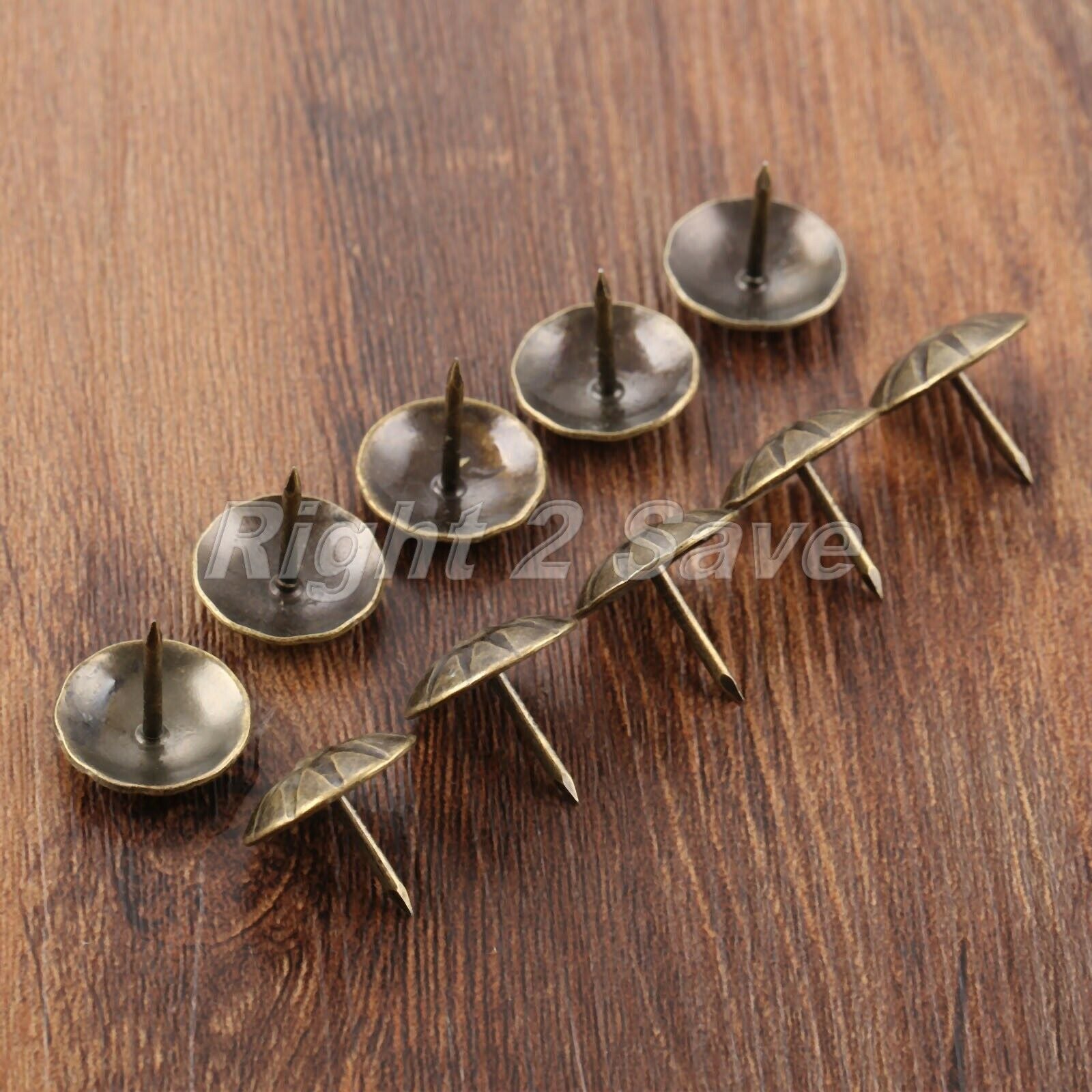 20pcs Retro Upholstery Nail Jewelry Box Sofa Furniture Door Decorative Tack 17mm