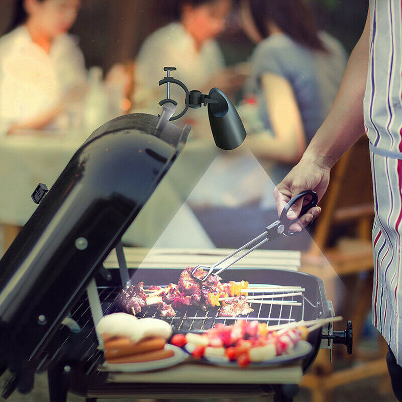Barbecue Grill Light with 10 LED Lights Weather Resistant for Outdoor Grilli SJ