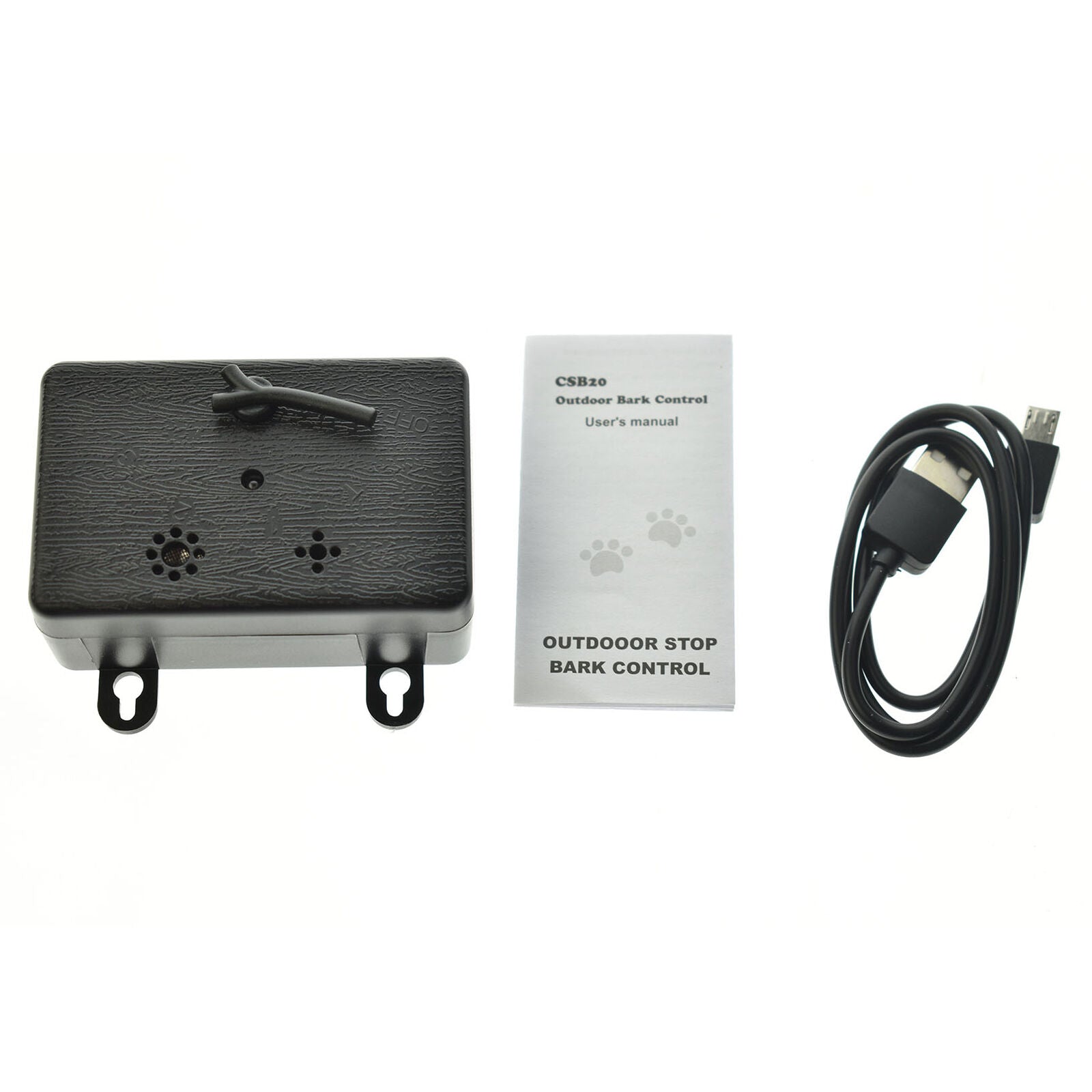 Anti-Barking Device Outdoor Ultrasonic Dog Bark Control Sonic Silencer Tools